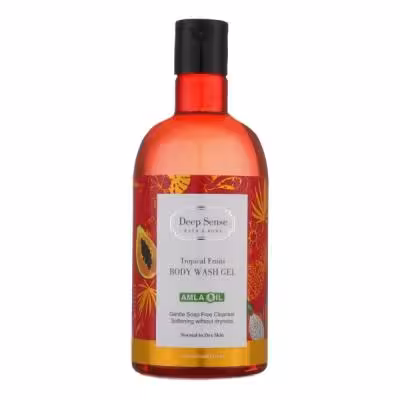 شامپو بدن دیپ سنس مدل تروپیکال حجم 400 میلی لیتر