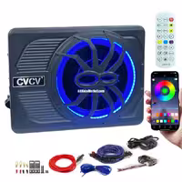 ساب اکتیو زیر صندلی مدل 10 اینچ 800 وات همراه ریموت، اپلیکیشن، کابل