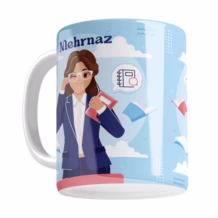 خرید ماگ-لیوان   معلم و استاد  مهرناز
