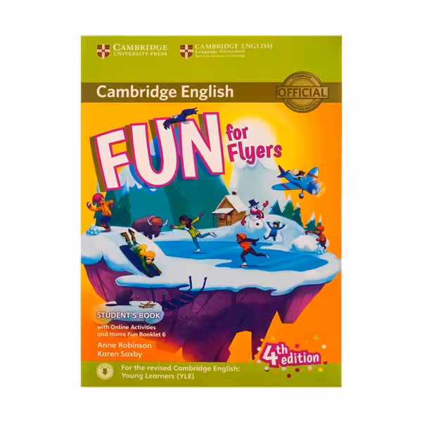 کتاب فان فور فلایرز ویرایش چهارم Fun for Flyers 4th Edition