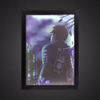 تابلو بک لایت انیمه ای طرح Anime boy کد LPF-11037