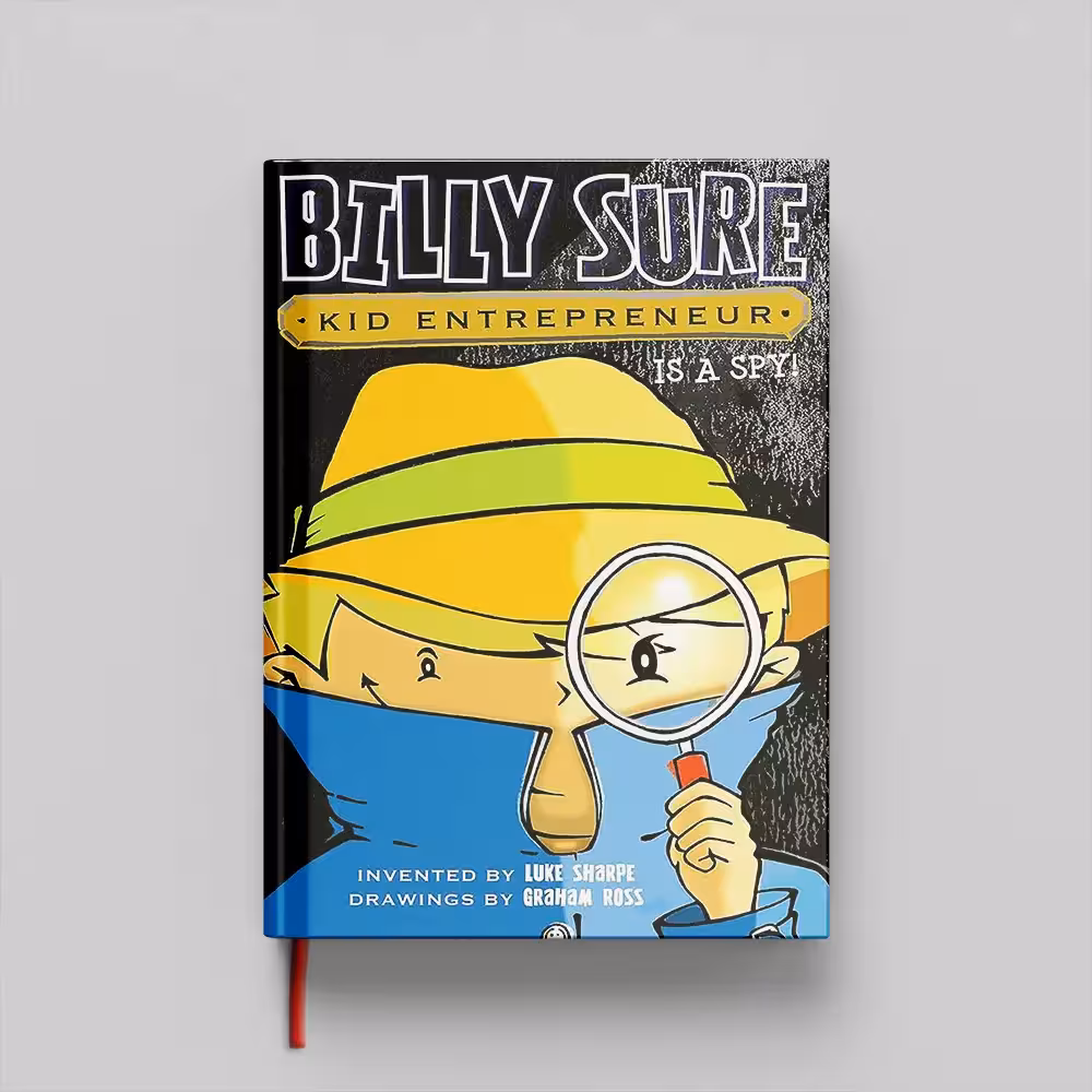 کتاب !Billy Sure Kid Entrepreneur Is a Spy جلد سخت (HARDCOVER)