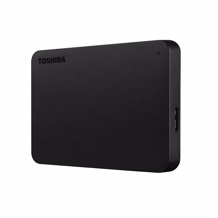 هارد اکسترنال توشیبا مدل بیسیک ظرفیت 750 گیگابایت یکسال گارانتی
