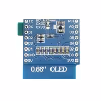 شیلد نمایشگر OLED برد Wemos Mini D1