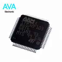 میکروکنترلر STM32F103RBT6 با فرکانس کاری 72 مگاهرتز اورجینال