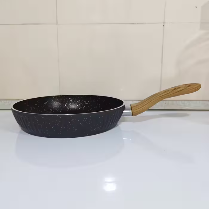 تابه تکدسته گرانیتی سایز 24 EVIZ آویز مدل فورج السا مشکی