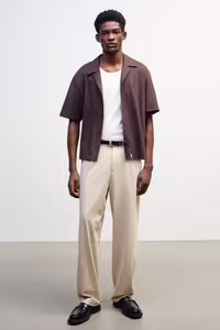 شلوار مردانه جین تناسب آرام اورجینال H&M