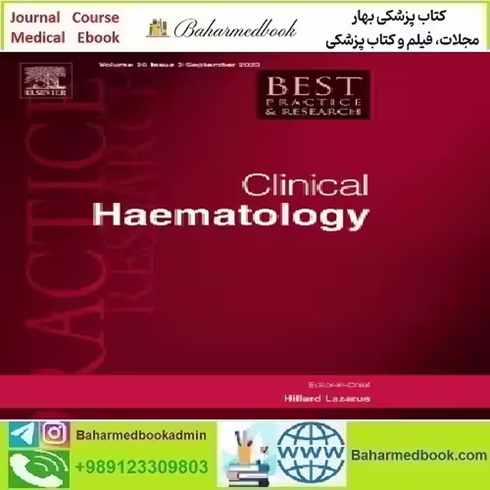 Best Practice &amp; Research Clinical Haematology Volume 37 Iss