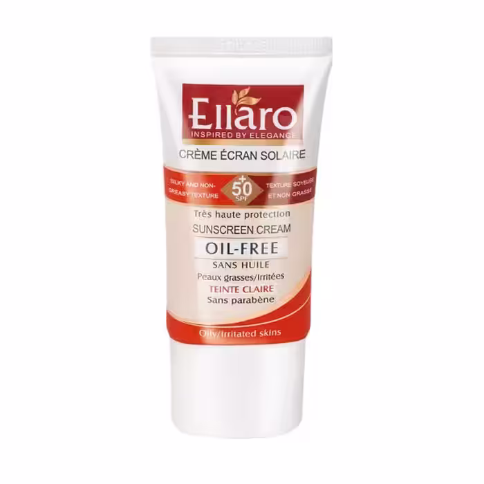 کرم ضد آفتاب فاقد چربی الارو SPF50 مناسب پوست چرب و جوش دار 40 میلی لیتر