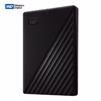 هارد اکسترنال وسترن دیجیتال مدل My Passport ظرفیت 5 ترابایت رنگ مشکی