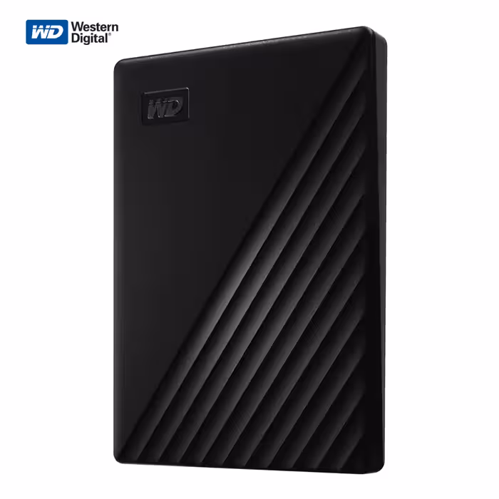 هارد اکسترنال وسترن دیجیتال مدل My Passport ظرفیت 5 ترابایت رنگ مشکی