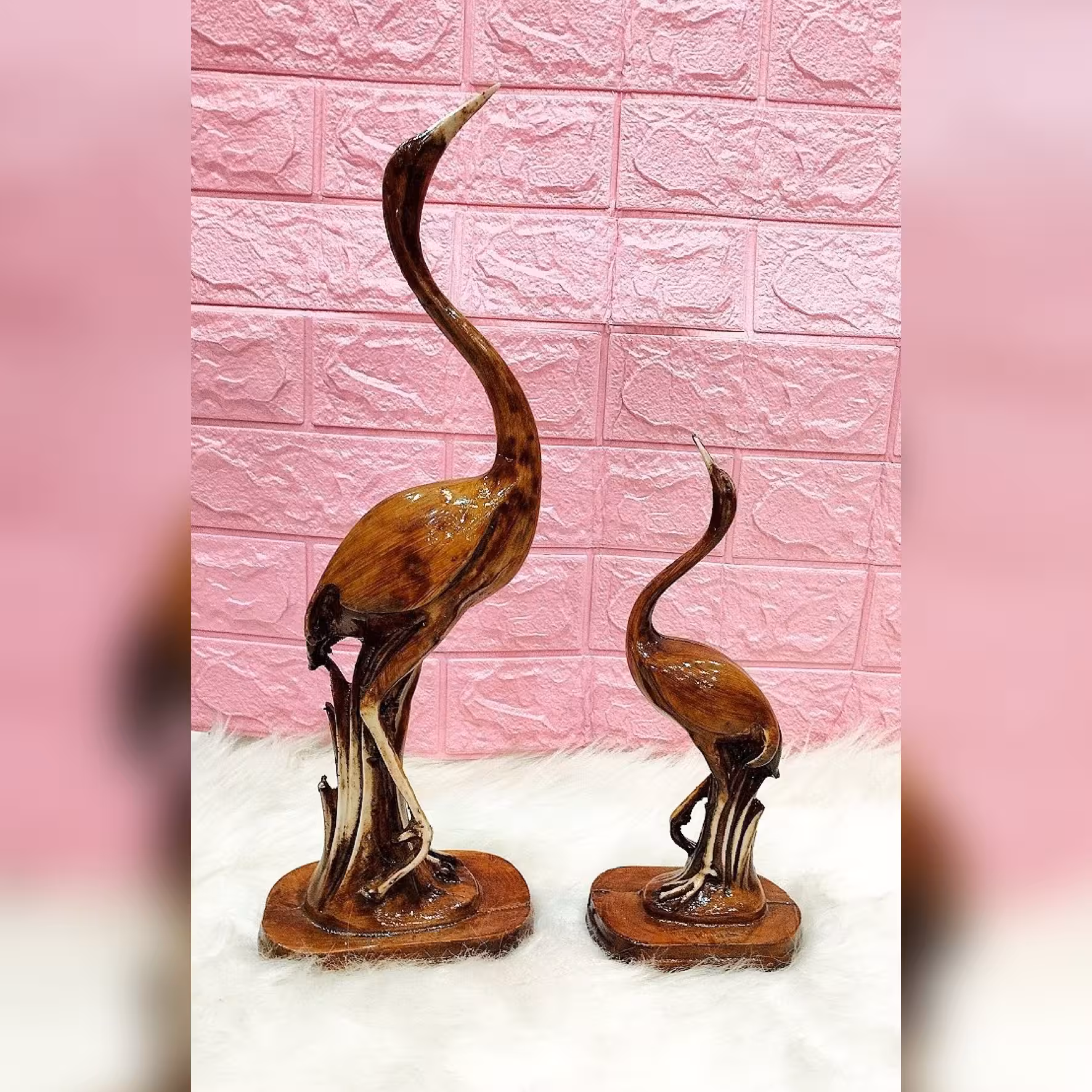 مجسمه فلامینگو مجموعه 2 عددی