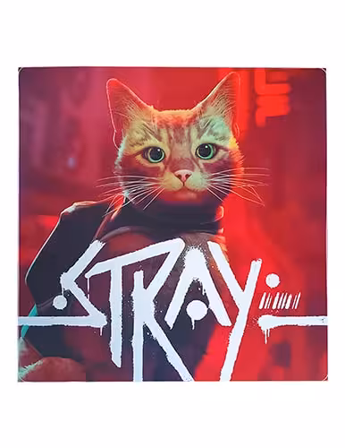 برچسب کنسول PS4 (GO) طرح STRAY