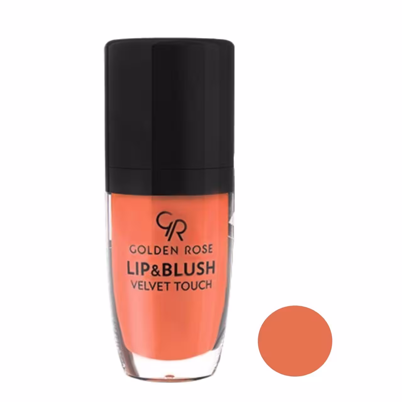 رژ لب و رژگونه مایع کلدن رز مدل Velvet Touch شماره 01