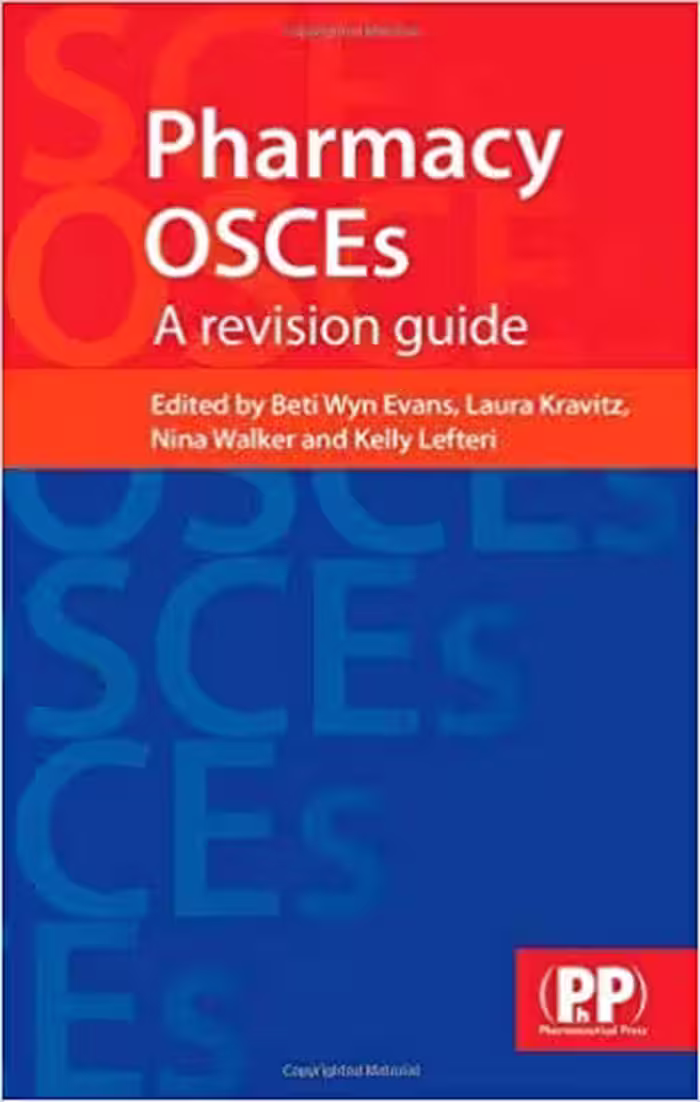 خرید و دانلود نسخه کامل کتاب Pharmacy OSCEs: A revision guide