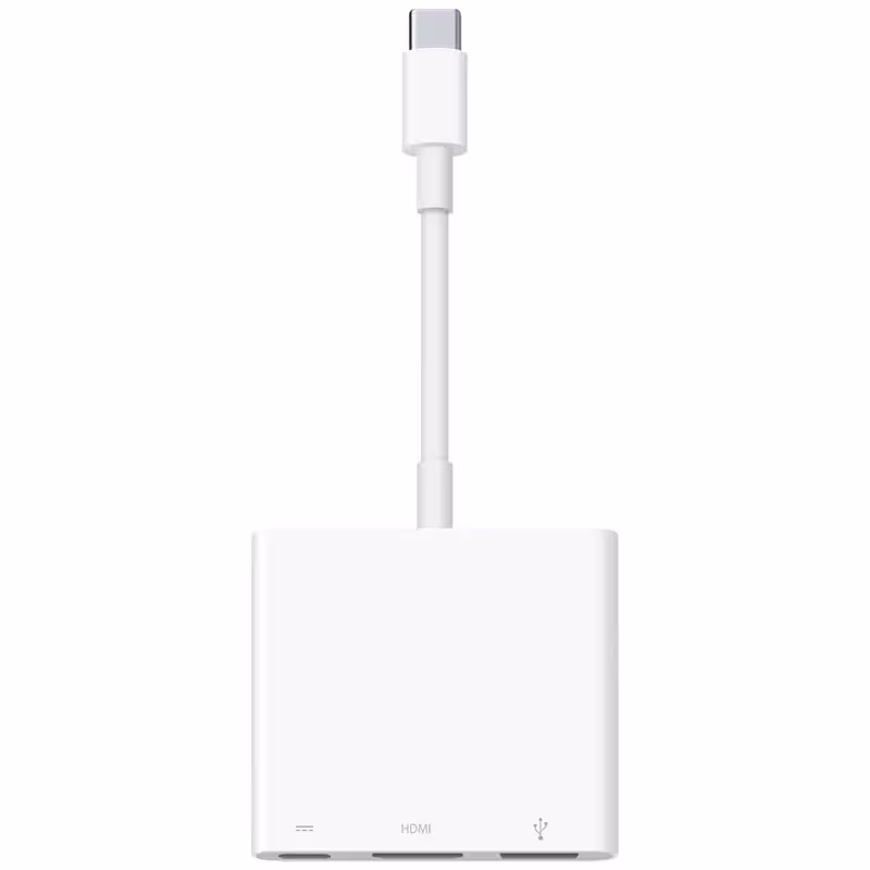 مبدل USB-C برند اپل مدل Digital AV Multiport Adapter