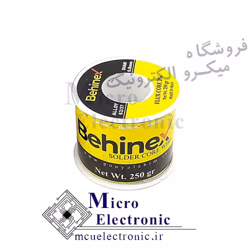سیم لحیم بهینکس 250 گرمی 0.8 میلی متر
