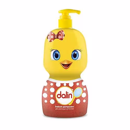 شامپو سر کودک عروسکی دالین Dalin حجم 500 میل