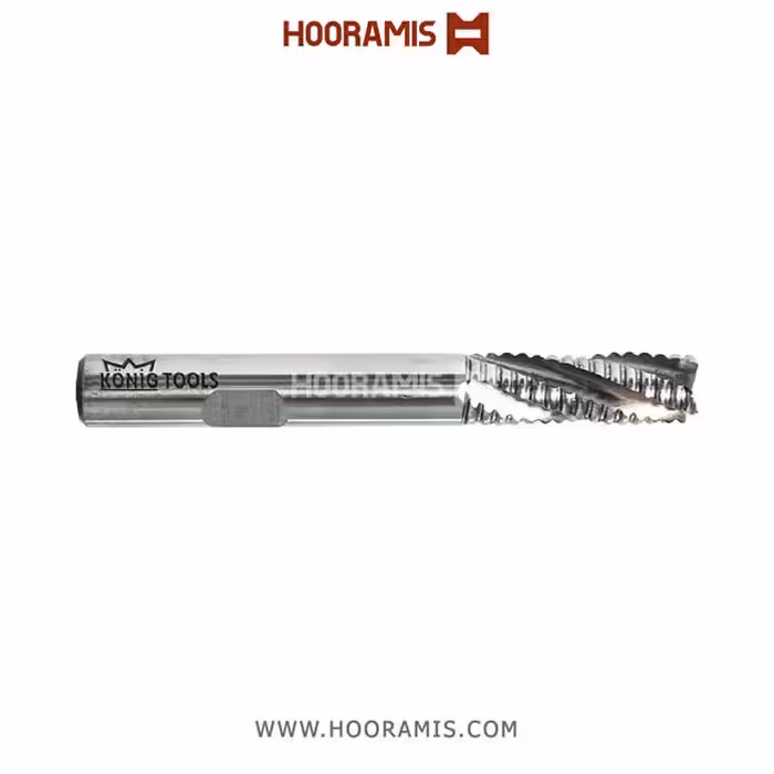 مته چهار کاناله  12*83*26*12  از جنس HSS-E  با رزوه درشت جهت فرزکاری و شیارزنی در پروفیلهای uPVC , آلومینیوم و فولادی