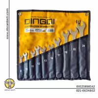 آچار یکسر تخت و یکسر رینگی 12عددی مدل 101210 دینگی