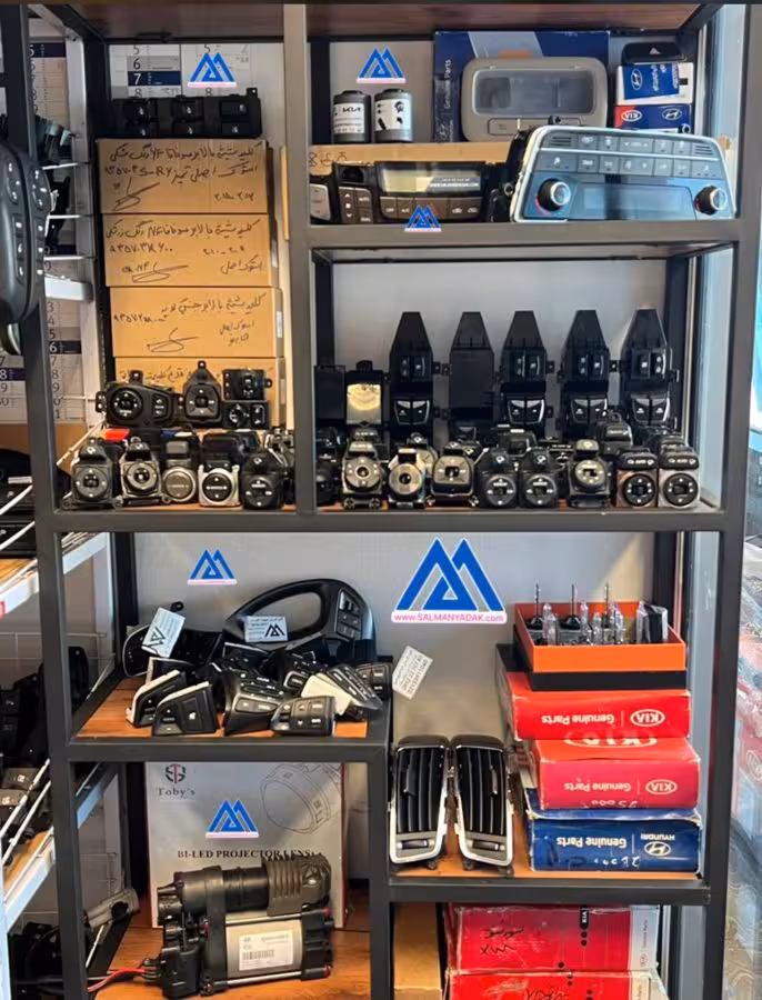 کلید شیشه بالابر هیوندا وکیا استوک واکبند اصلی