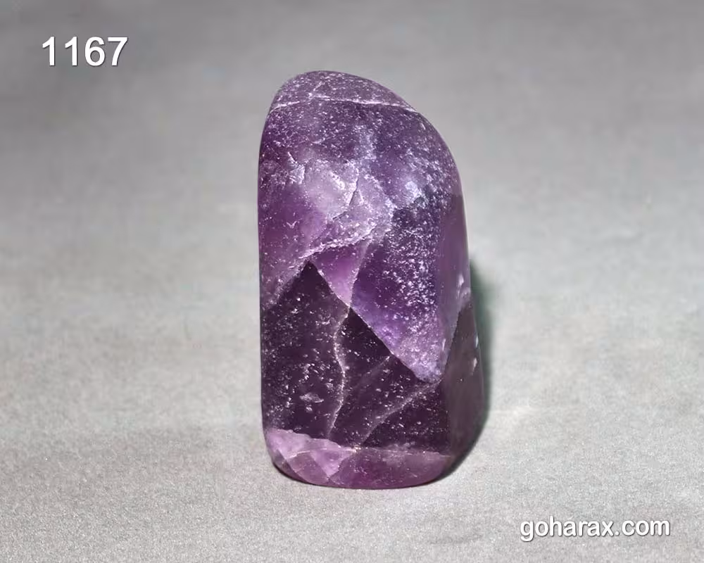 سنگی معدنی فلوریت بنفش