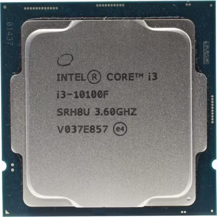 پردازنده مرکزی اینتل مدل Core i3 10100f Box، نسل دهم
