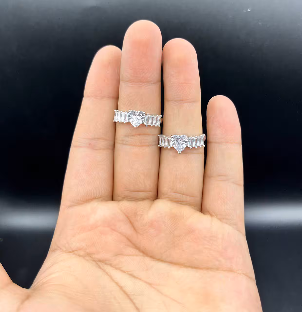 انگشتر نقره ای فری سایز4