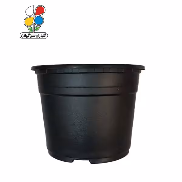 گلدان کشاورزی ژله ای 14 سانتیمتری مشکی