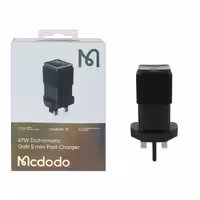 شارژر دیواری 67W فست و PD سه پورت Mcdodo مدل CH-1491 - مشکی