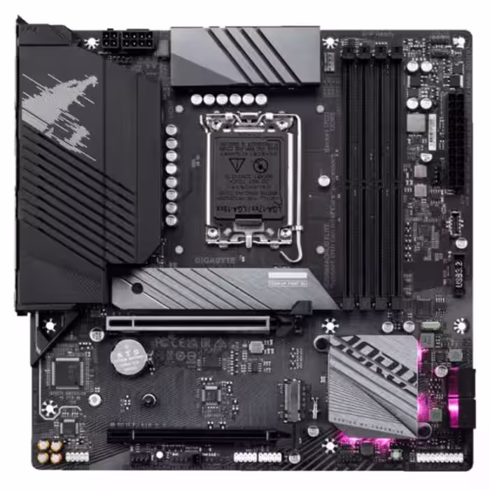 مادربرد گیگابایت B760M AORUS ELITE DDR5 (فروش به‌صورت باندل CPU)