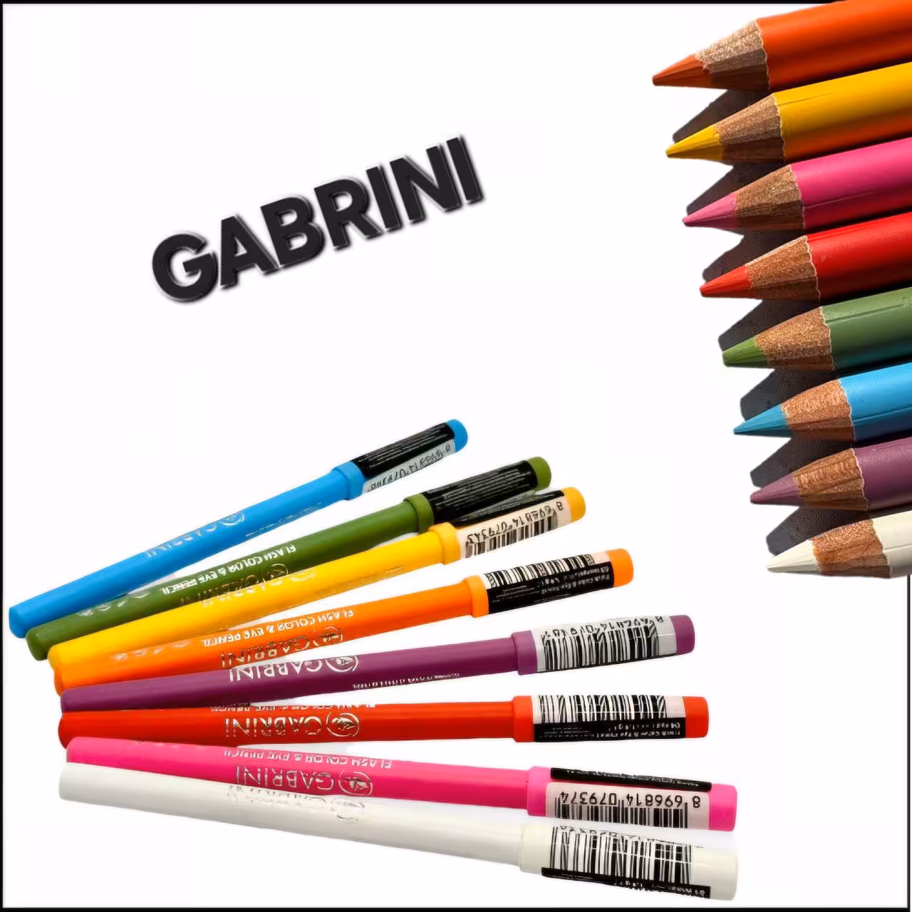 مداد چشم رنگی گابرینی