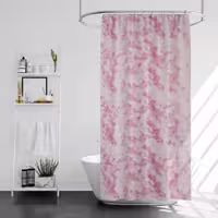 پرده حمام پیسو مدل BZ-21 سایز 180×200 سانتی متر