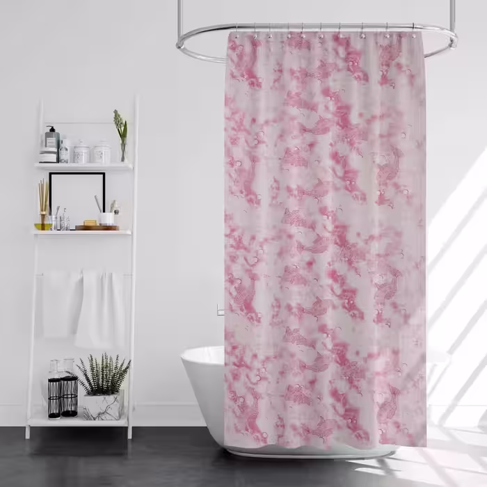 پرده حمام پیسو مدل BZ-21 سایز 180×200 سانتی متر