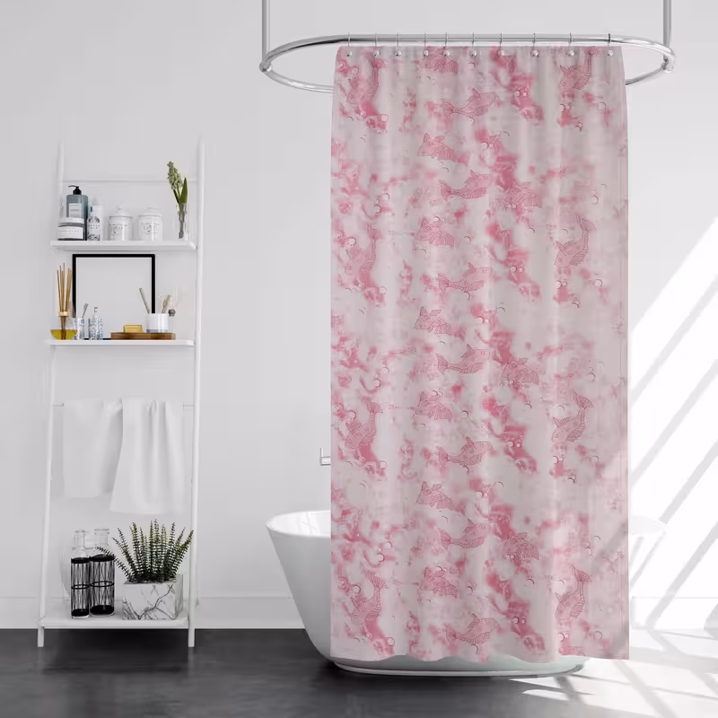 پرده حمام پیسو مدل BZ-21 سایز 180×200 سانتی متر