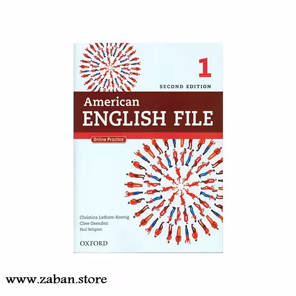 کتاب امریکن انگلیش فایل یک ویرایش دوم American English File 1 2nd Edition