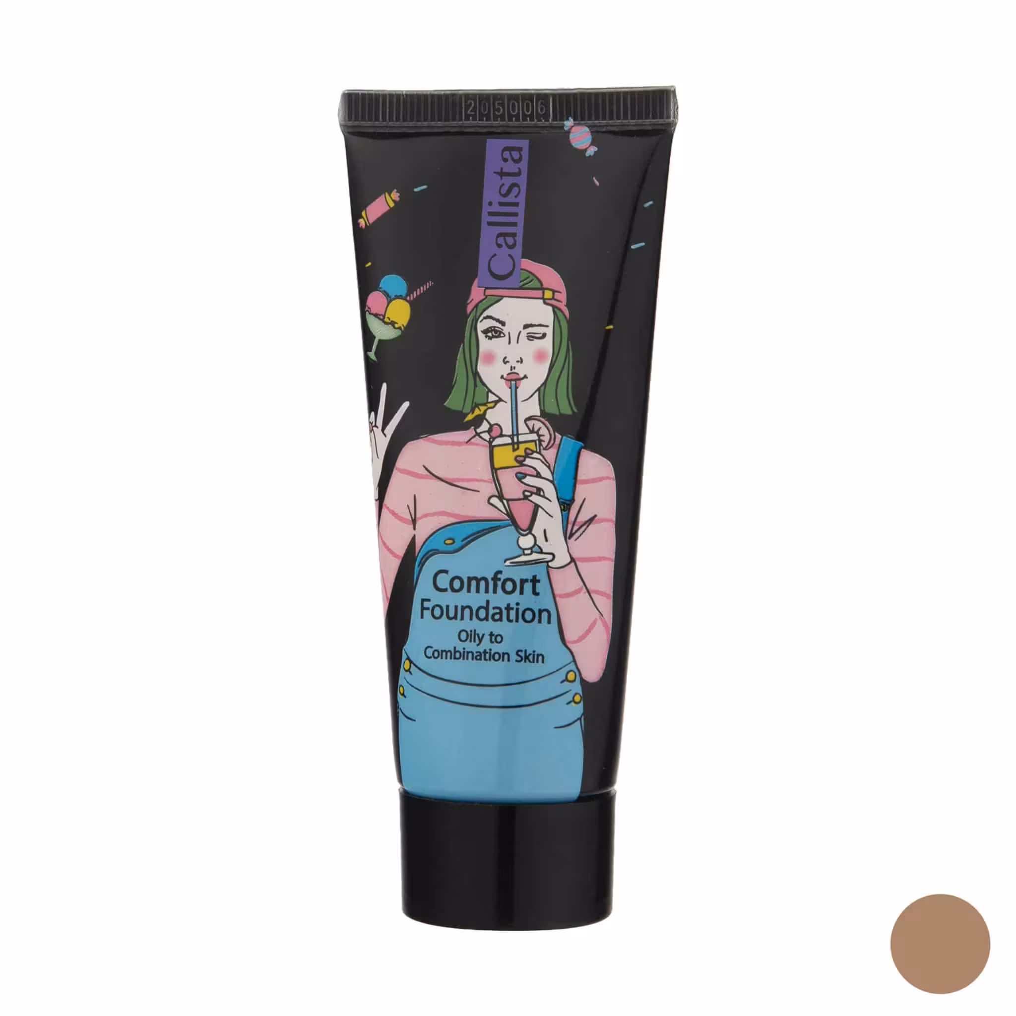 کرم پودر کالیستا شماره L06 پوست چرب