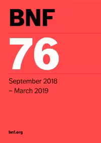 خرید و دانلود نسخه کامل کتاب British National Formulary (BNF) 76