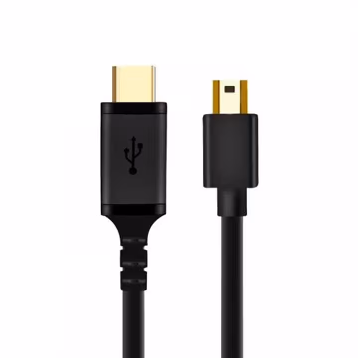 کابل تبدیل Type-C به Mini USB کی نت پلاس KP-C2007 طول 12 متر