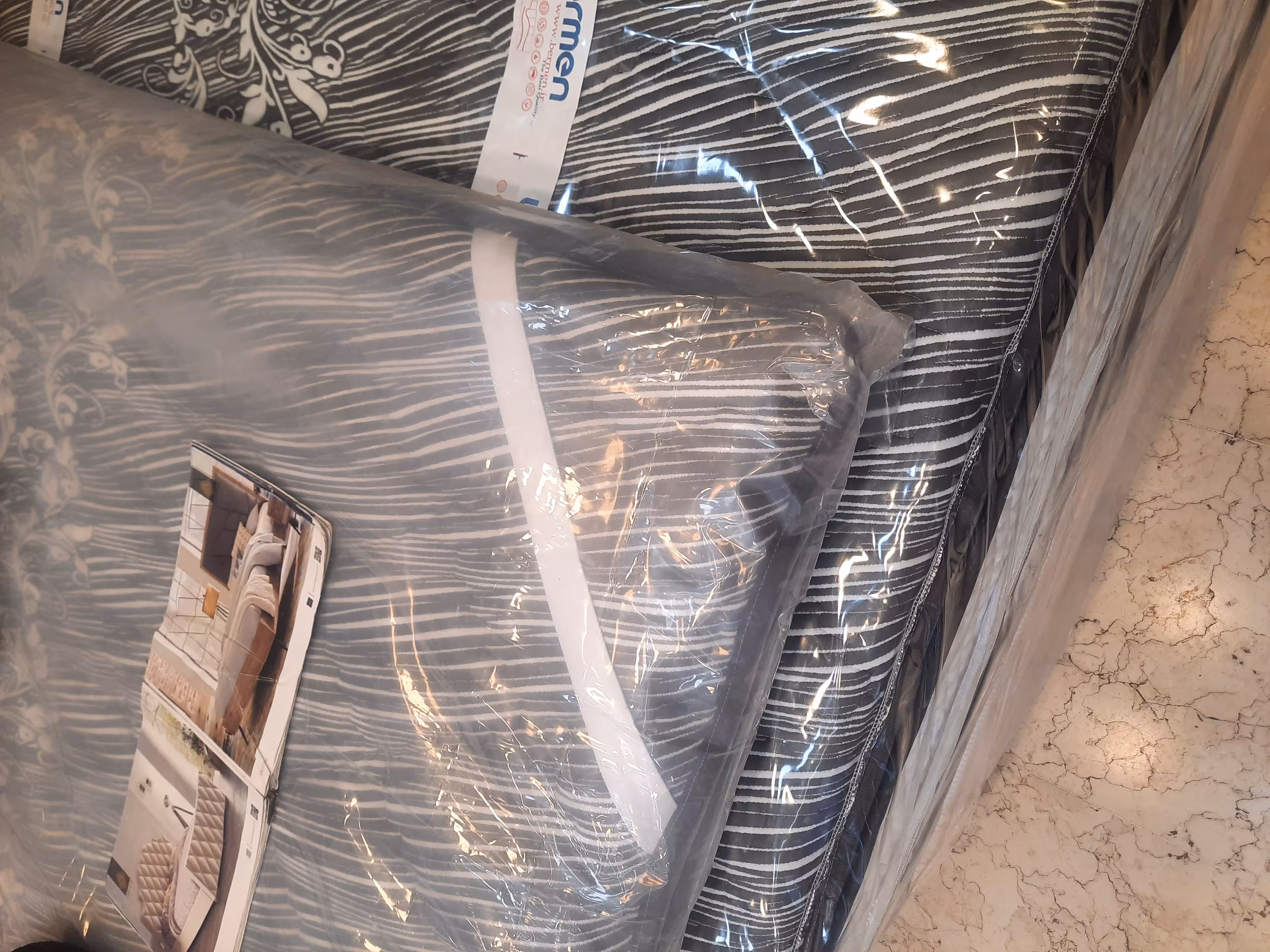 پد لاتکس روی تشک برمن مدل لیلی‌یانا  140×200