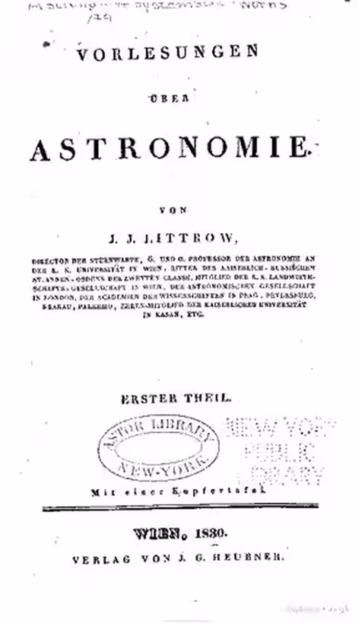 خرید و دانلود نسخه کامل کتاب Vorlesungen über Astronomie