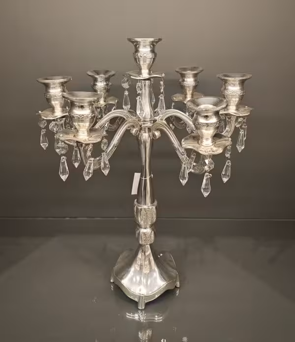 شمعدان برنجی مدل بلور برنج برند مپکو کد 210130