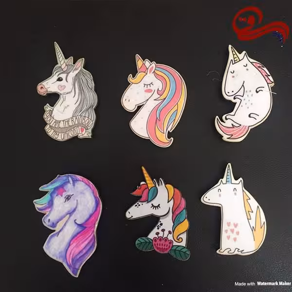 مگنت یخچال اسب تک شاخ Cute Uincorn Refrigerator Magnet