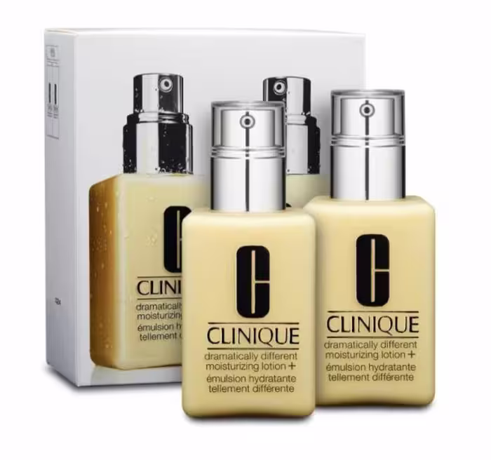 پک لوسیون مرطوب کننده پوست خشک کلینیک بسته دوتایی CLINIQUE Lotion