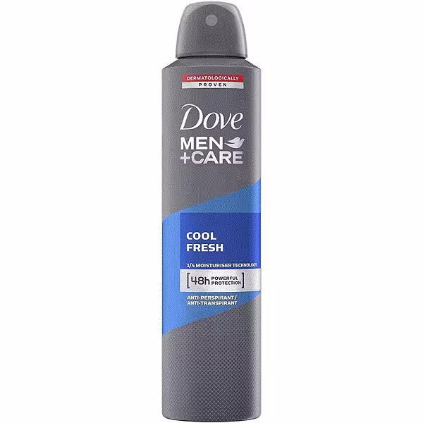 اسپری بدن مردانه داو Dove مدل Cool Fresh با حجم 250 میل