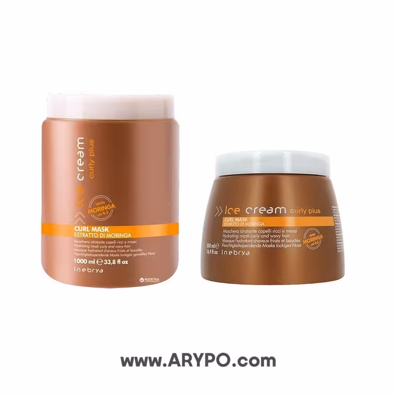 ماسک مو آیس کریم مدل Curly Plus