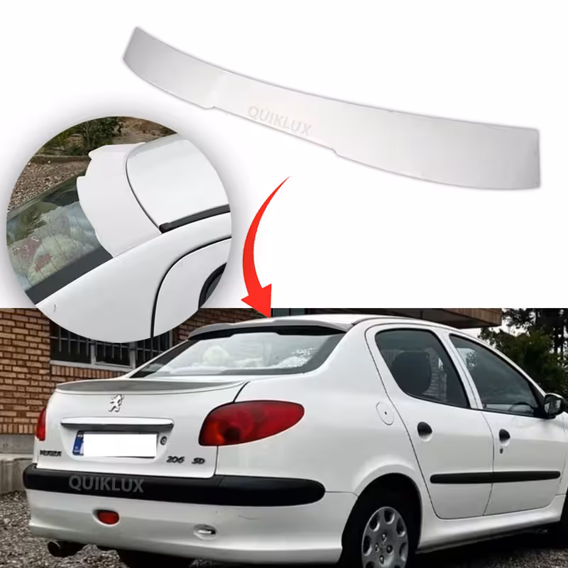 باله شیشه عقب 206sd – سفید