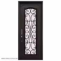 درب فلزی برای ساختمان مسکونی  کد 1253