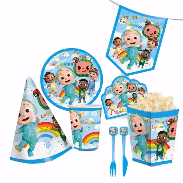 چاقو آبی کمرنگ ساده 10 عددی