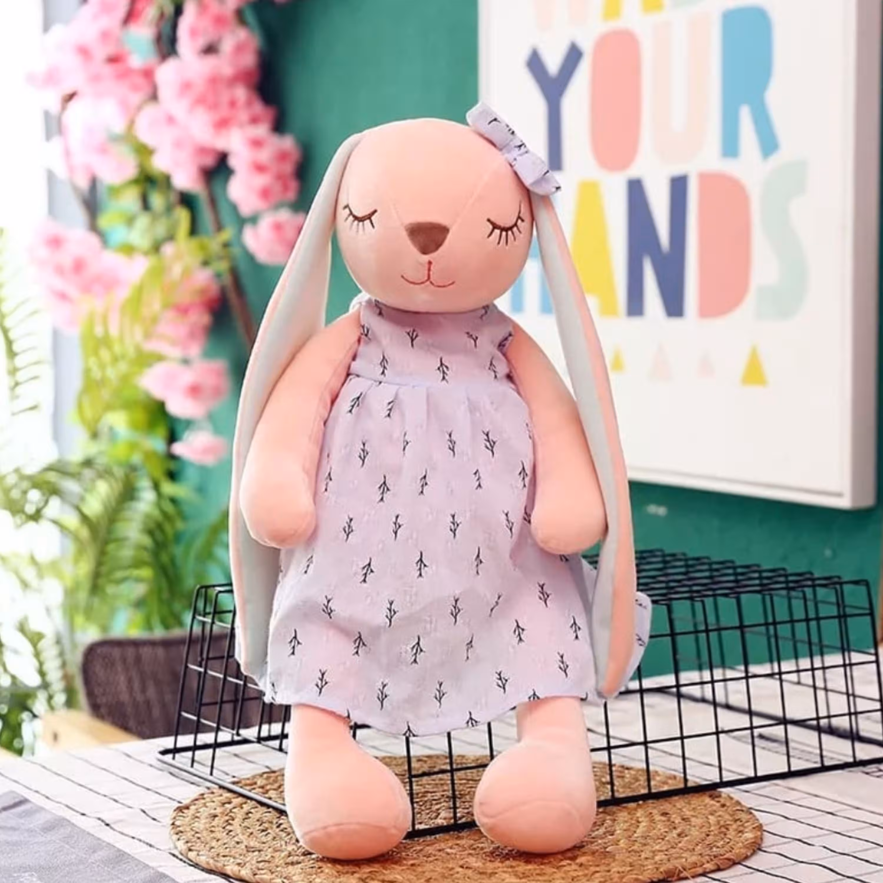 عروسک هایلی خرگوشه وارداتی اورجینال ژورنالی 